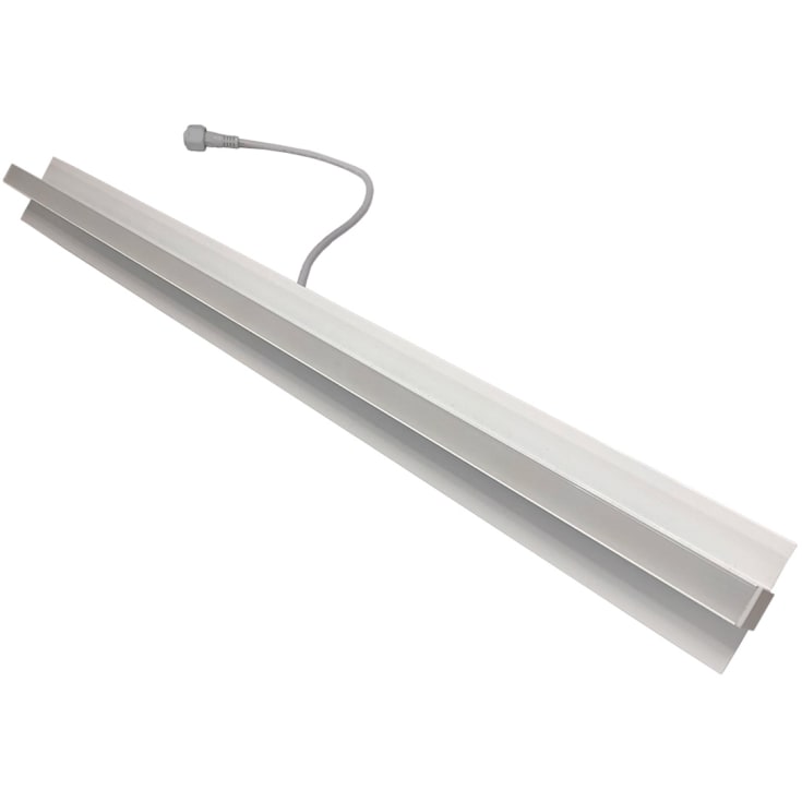 Green-ID Troldtekt LED ljusskena 1200 mm 4000K, NW, med Dali/Push-drivrutin