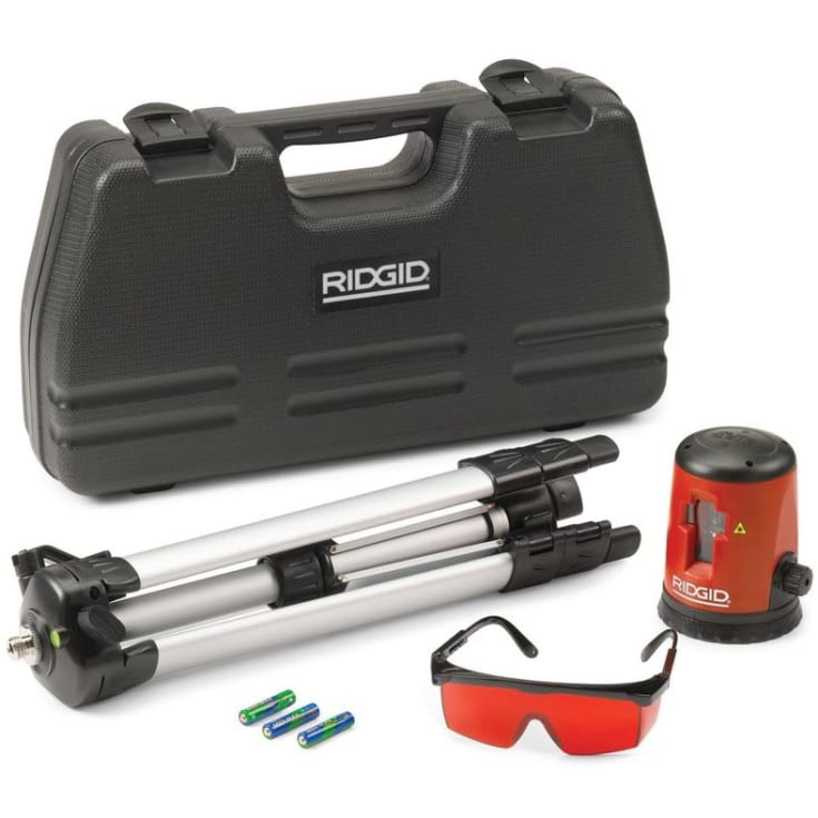 Ridgid CL100 Selvjusterende Krysslaser med stativ