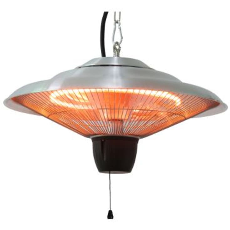 Horthus terassvärmare, infraröd, takmodell, 1500 W, silver