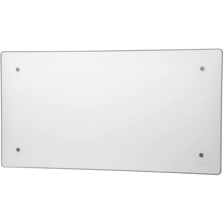 Adax Clea H panelovn med termostat og WiFi 800W/230V, hvit glass, 10 m²