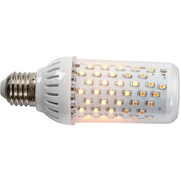 Firelamp LED flammepære E27 Hvid