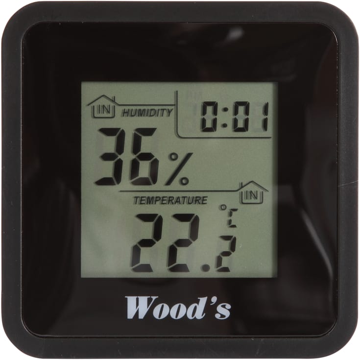 Wood's WHG-1 hygrometer och termometer