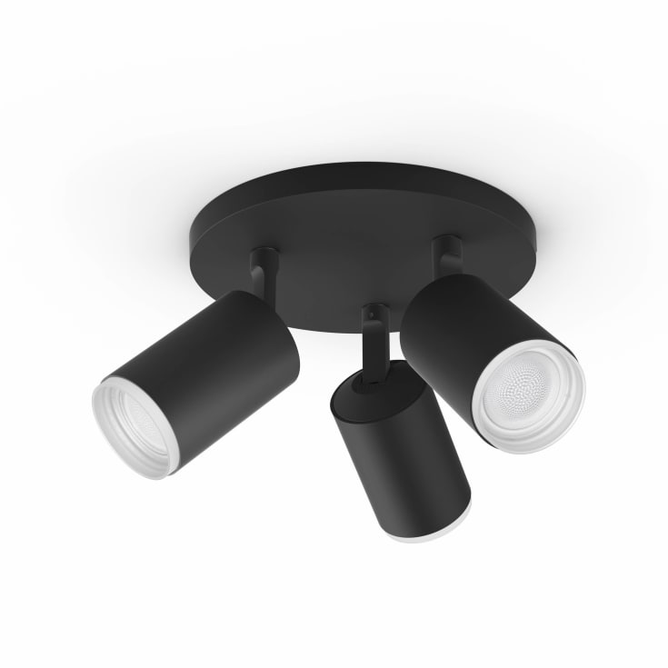 Philips Hue Fugato takspotlight, svart