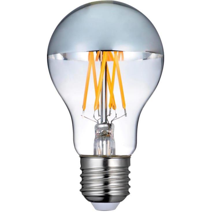 DIOLUX S19-D 8W 927 720lm E27 toppspegel silver