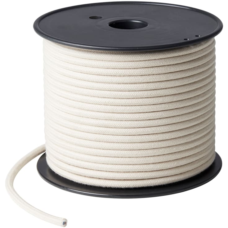 Nielsen Light lampsladd textil, 50 meter, linne