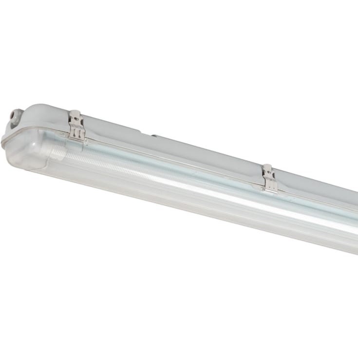 8 stk GN Diolum polyesterarmatur til LED rør, 2x120 cm