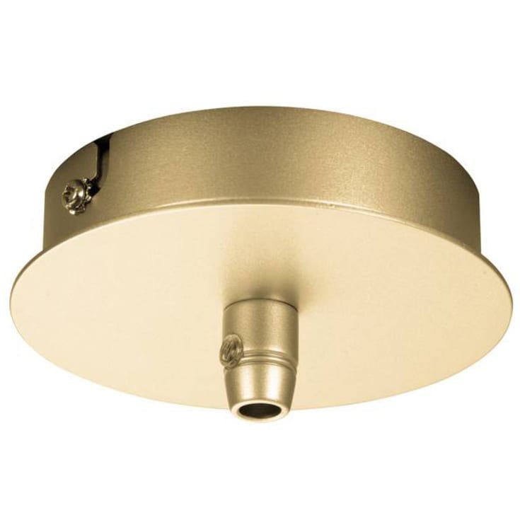 SLV Fitu rund loftroset til 1 lampe, guld