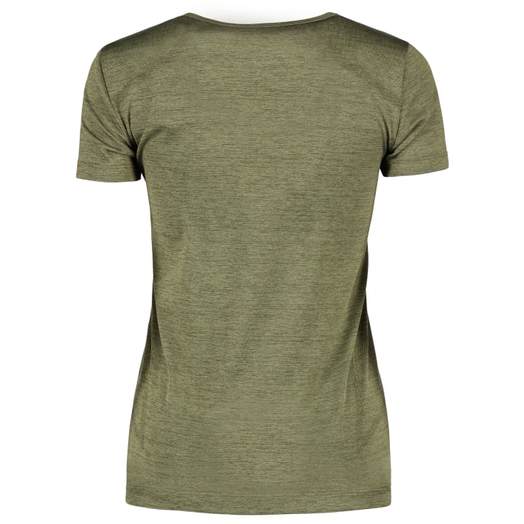 Geyser dame t-shirt - oliven melange - L