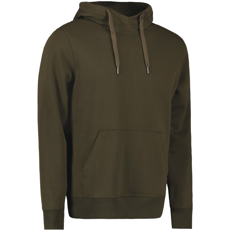 ID Identity herre hoodie, oliven str. XXXL
