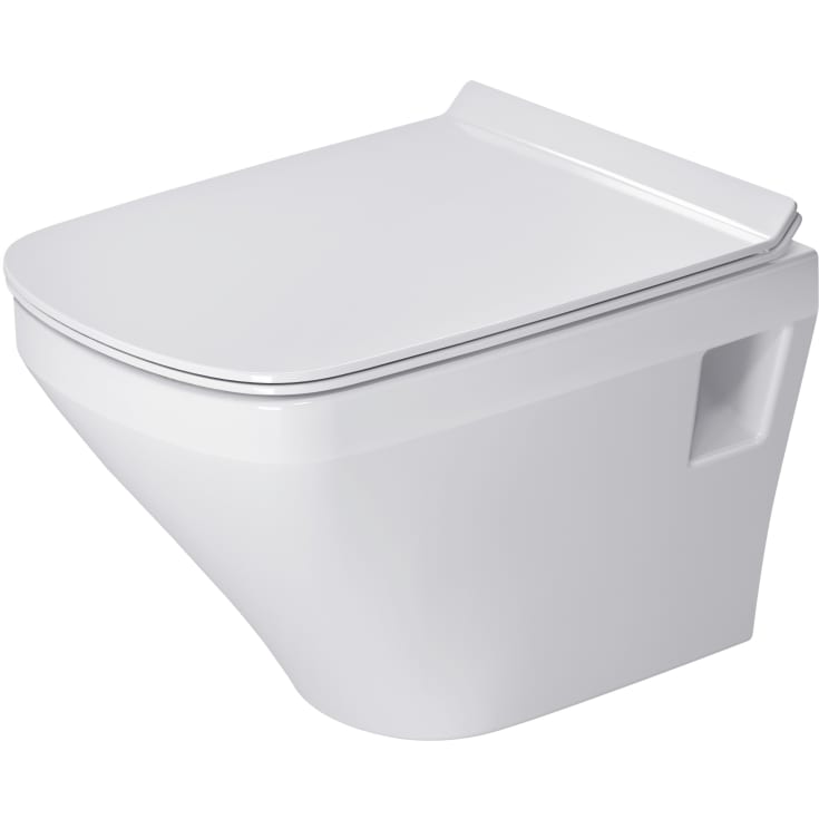 Duravit DuraStyle Compact væghængt toilet, antibakteriel, hvid