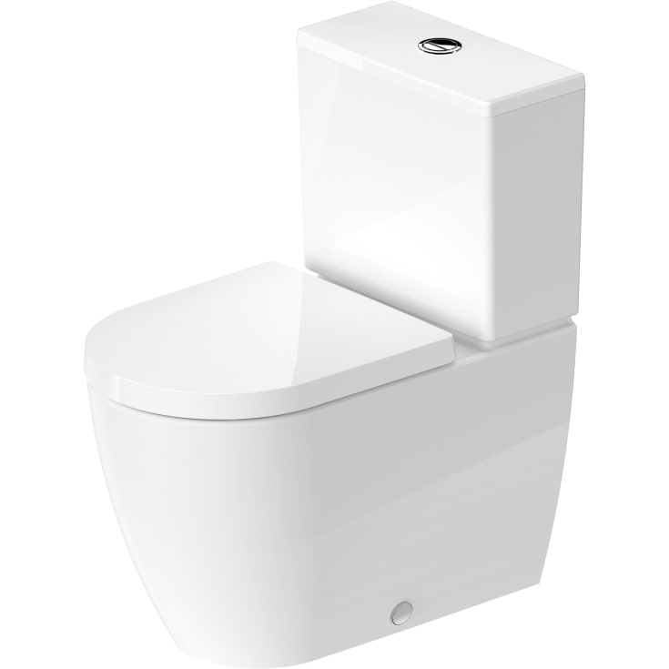 Duravit Me by Starck toalett, endast underdel, antibakteriell, vit