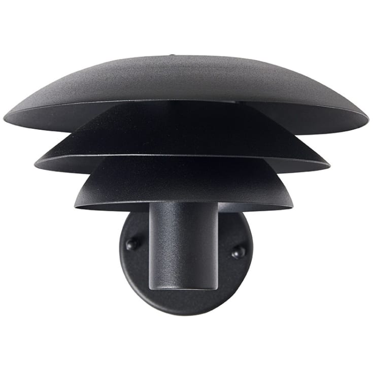 Dyberg Larsen DL20 vägglampa utomhus, svart