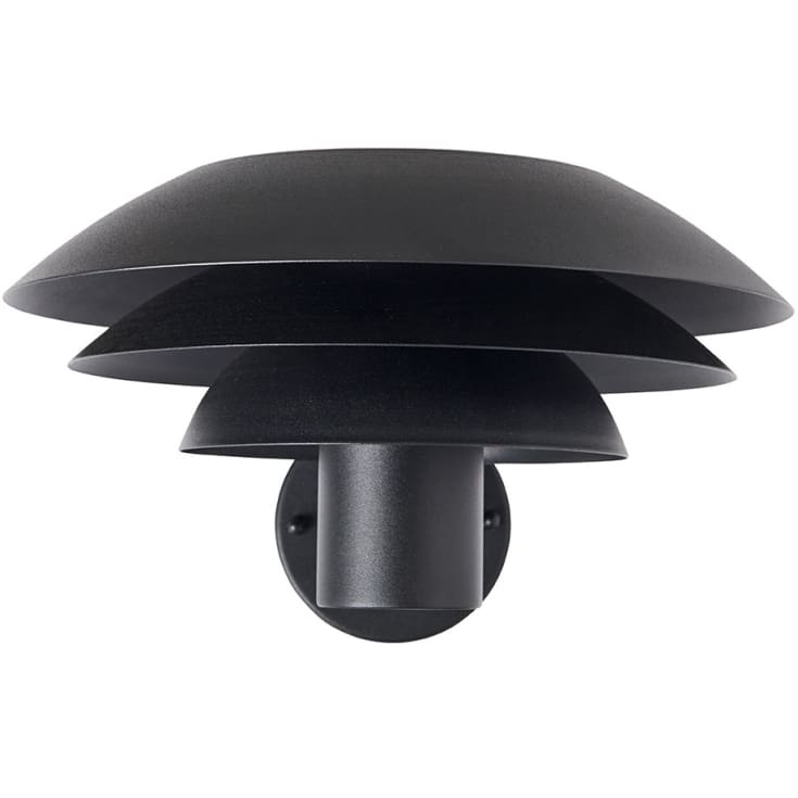 DL31 OUTDOOR væglampe E27 mat sort
