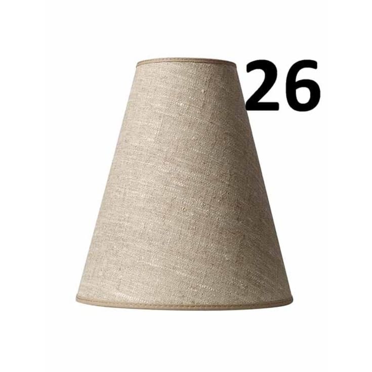 Nielsen Light Trafik Carolin lampeskærm, beige/sand