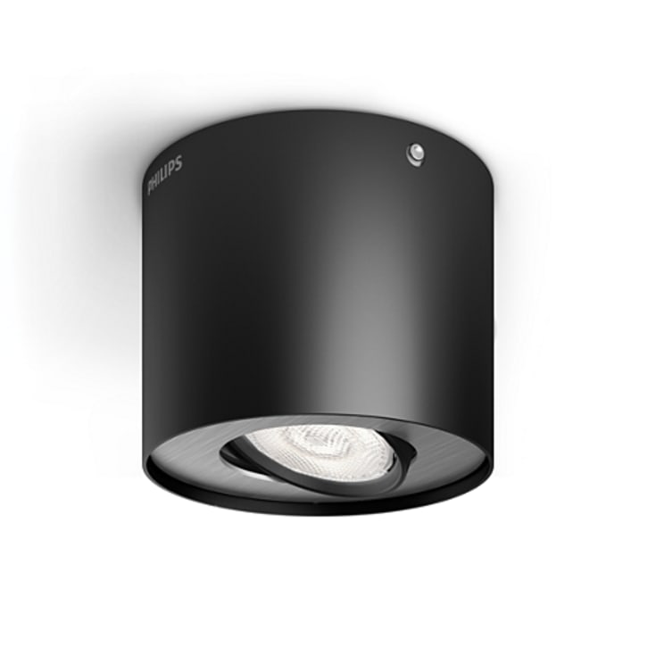 Philips myLiving Phase utenpåliggende spotlight, svart