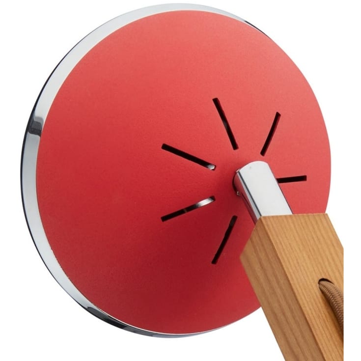 Mr Wattson bordslampa, mörkröd