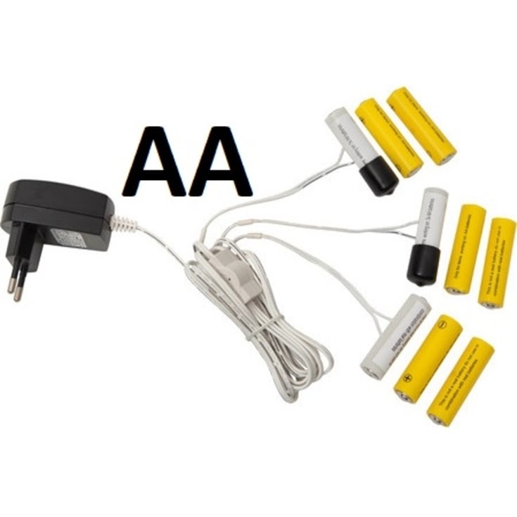 Star Trading AA erstatningsbatterier, 3 stk.