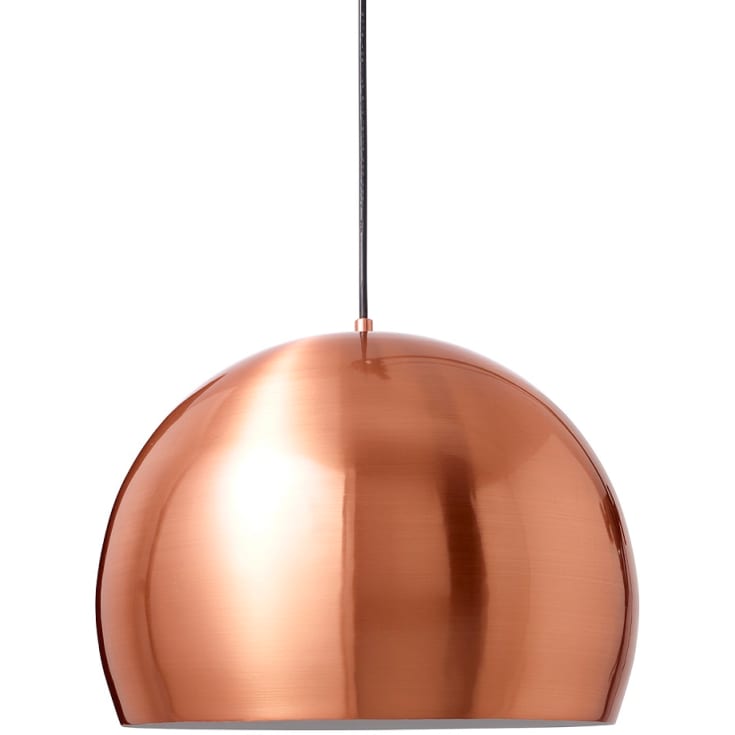 Nielsen Light Nice pendellampe, børstet kobber, Ø35 cm
