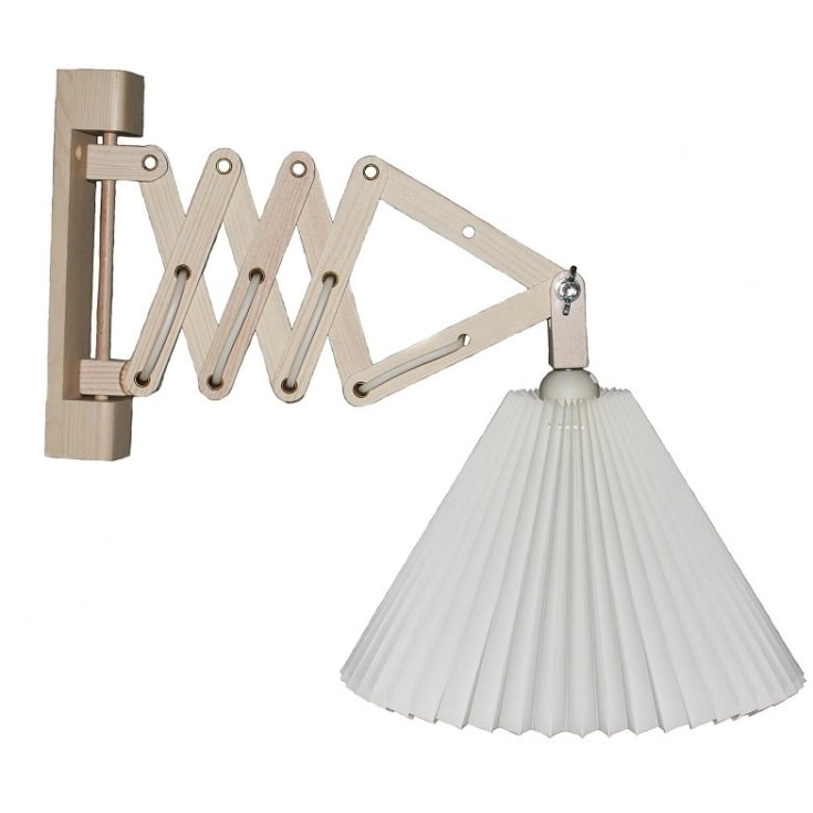 Alpe Design Sax sakselampe, lyst træ, kun arm