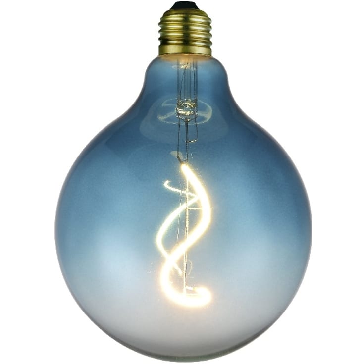 Halo Design Colors Soft Light E27 globepære, blå