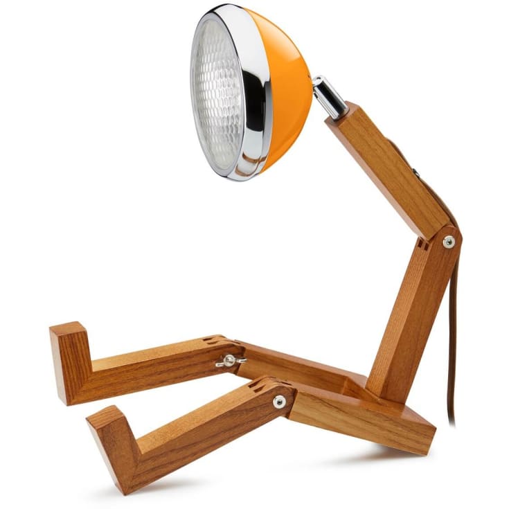 Mini Mr Wattson bordslampa, orange