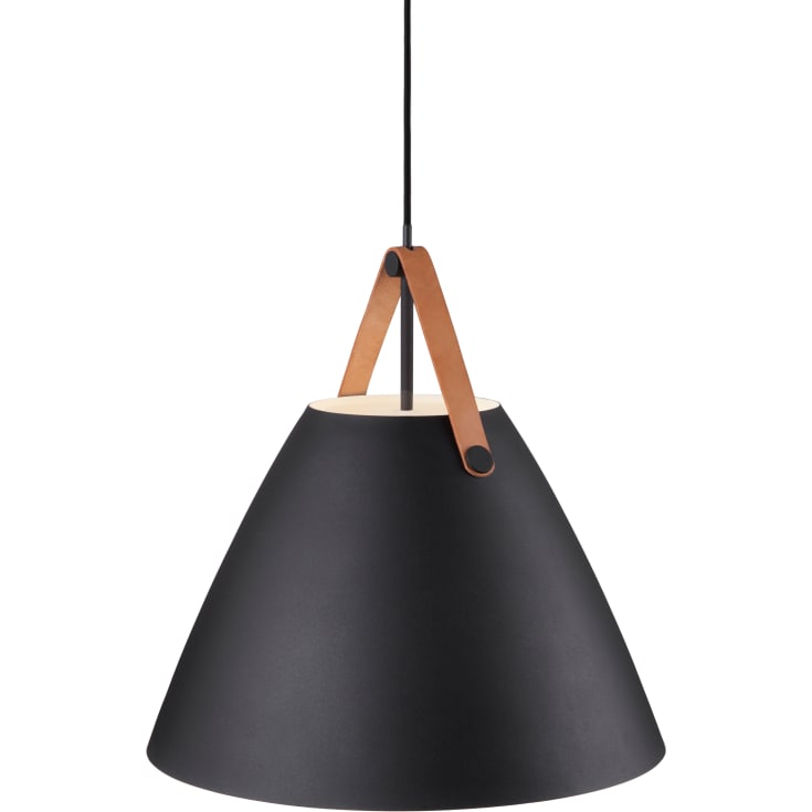 Dftp Strap pendellampa, svart, Ø48 cm