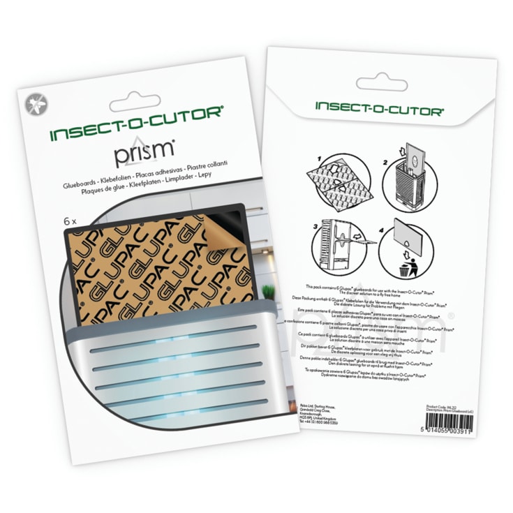 Insect-O-Cutor limplate til Prism insektfanger - 6 stk