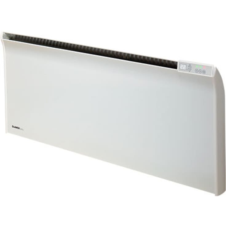 Glamox TPA 04 elradiator med termostat 400W hvid, 5 m²