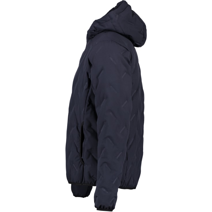 ID Identity quiltet jakke med hætte - herre - navy - XXXL