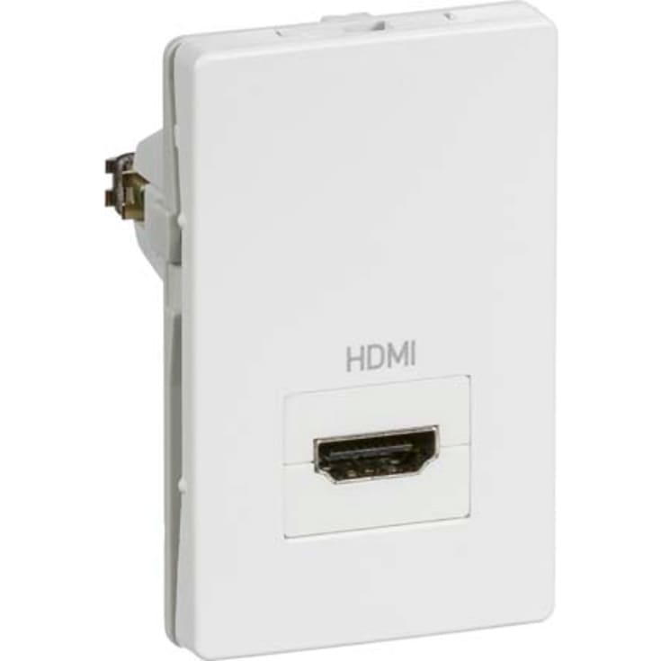 LK Fuga HDMI udtag, 1,5 modul, hvid