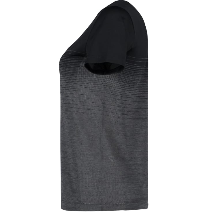 Geyser stribet t-shirt - dame - sort - S