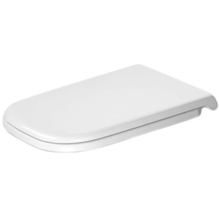 Duravit D-Code toalettsete, soft close, avtagbar, hvit