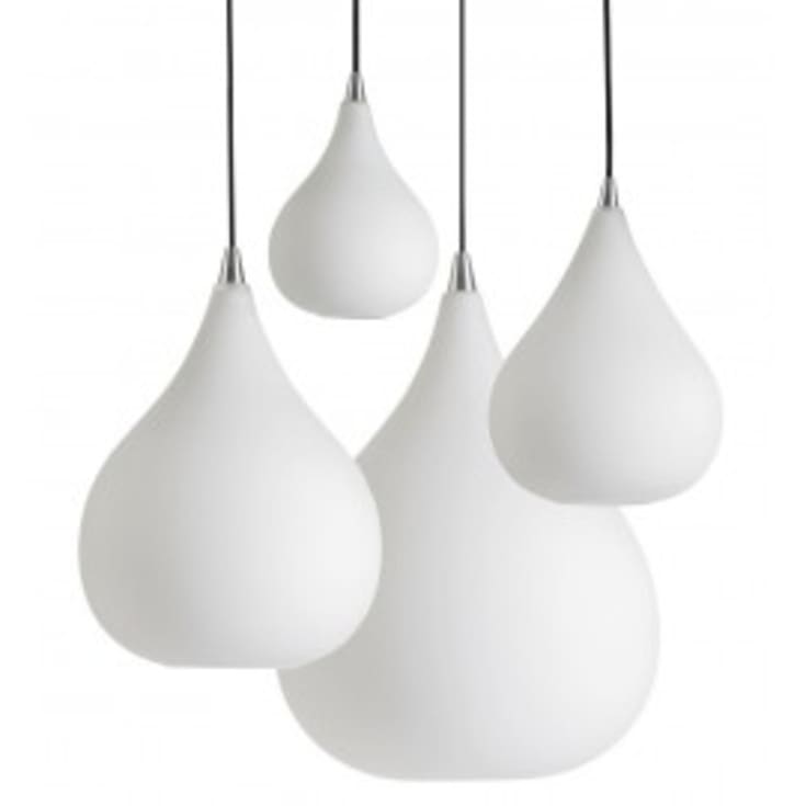 Halo Design reservglas för Drops pendellampa, Ø23 cm