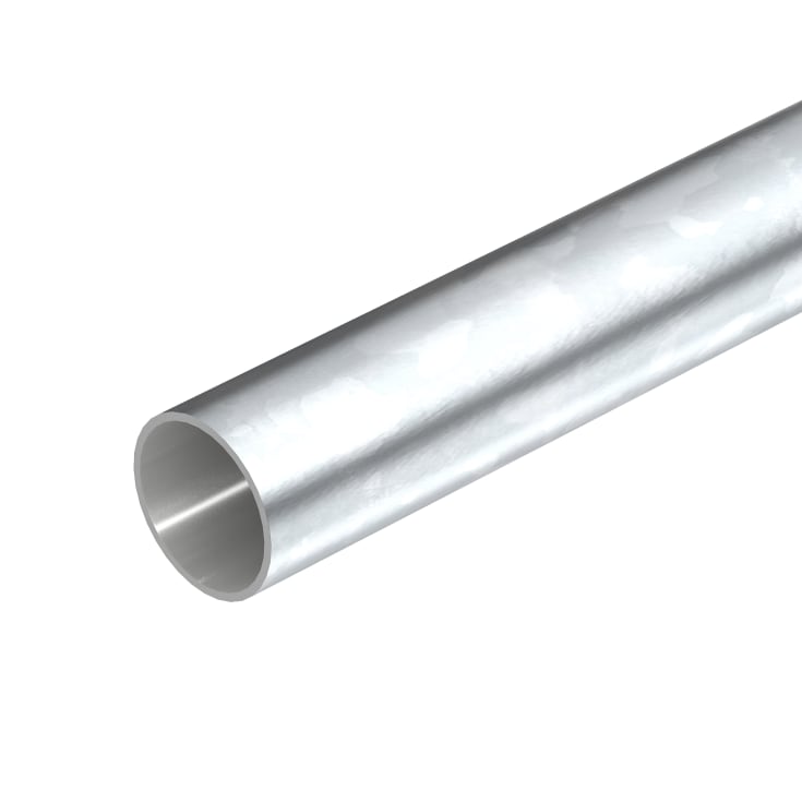 3 meter Stålrør 20 mm (3/4") galvanisk forzinket (3M)