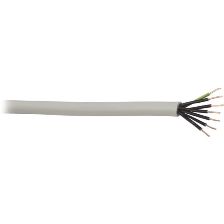 100 meter Nexans Exq Easy installationskabel 7x1,5 mm², 100 meter