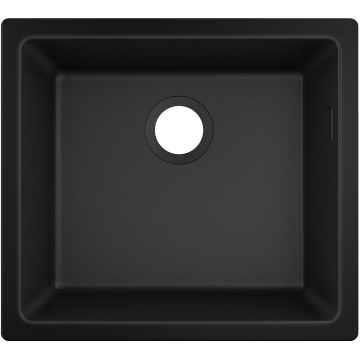 Hansgrohe køkkenvask, 50x45 cm, sort