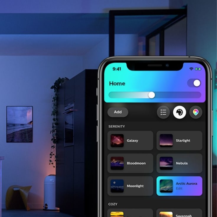 Philips Hue Centris Cross takspotlight, vit