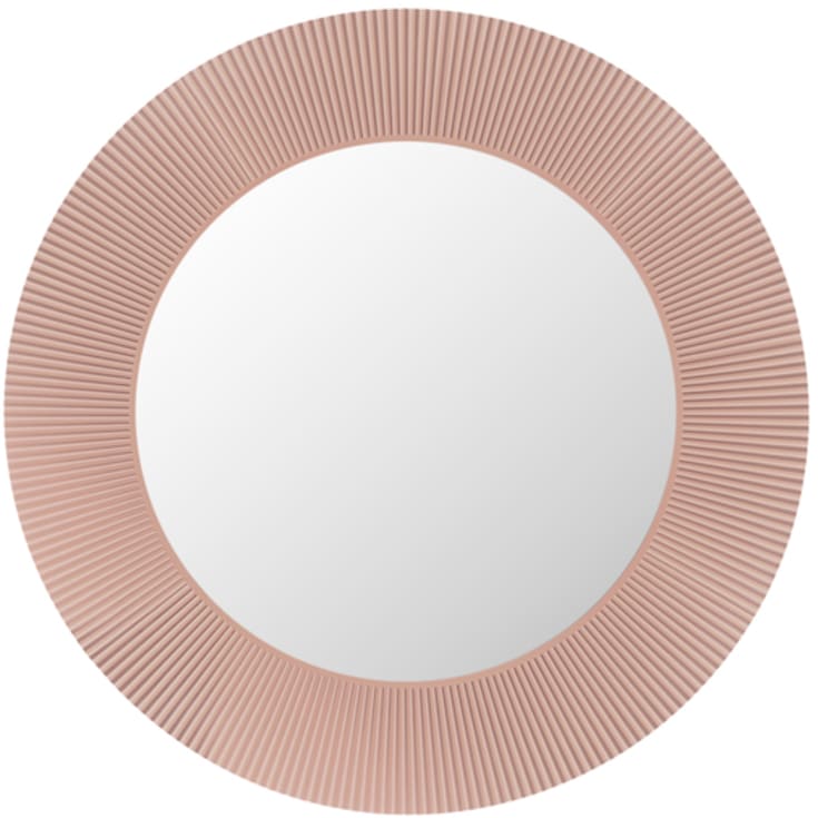 Kartell Laufen All Saints speil, Ø78 cm, rosa