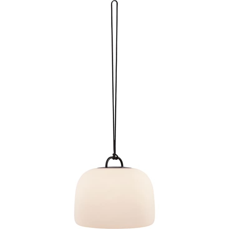 Nordlux Kettle uppladdningsbar lampa, svart/vit