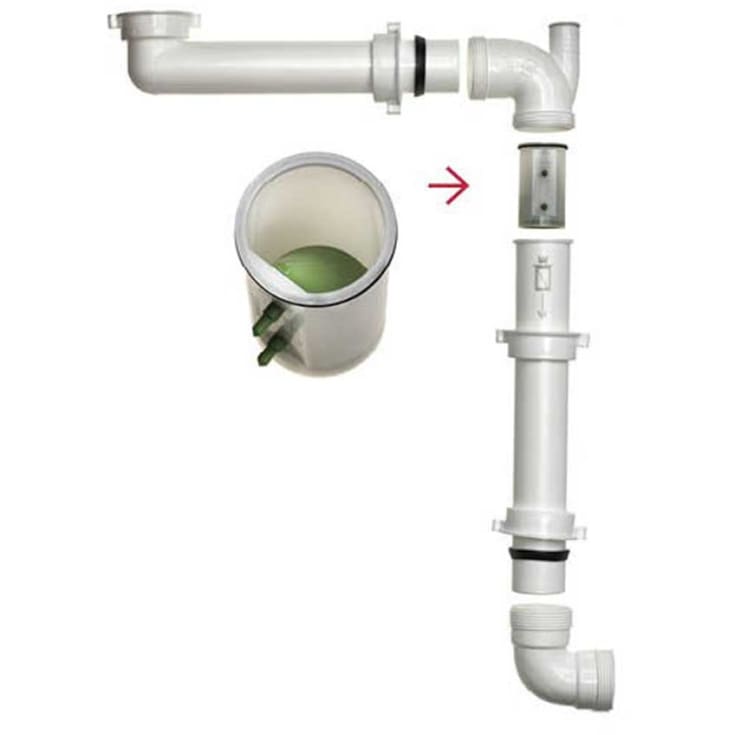Lavabo Panama vandlås, hvid
