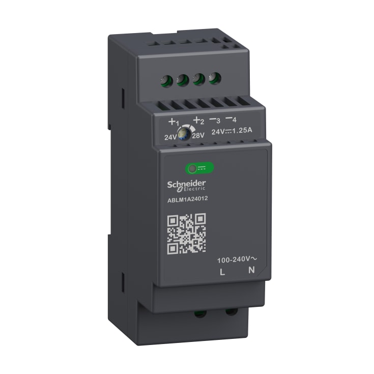 Strømforsyning Switch Mode 24V DC 1,2A modular, ABLM1A24012