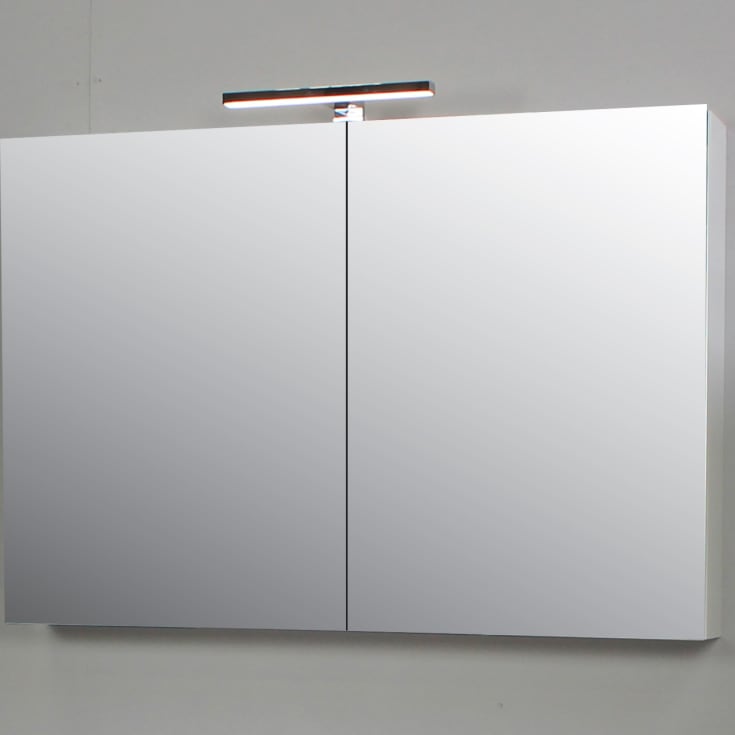 Sanibell Online speilskap, 97x60 cm, grå