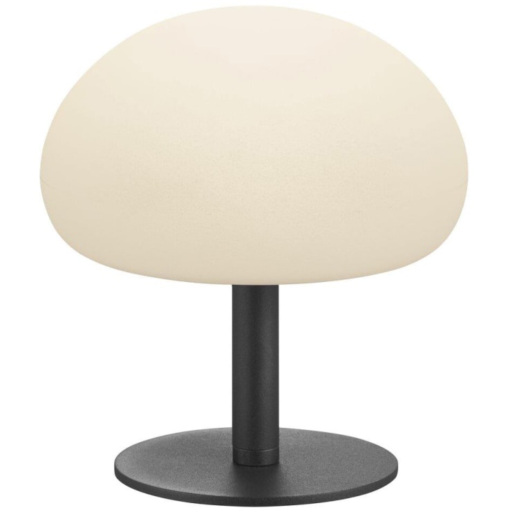 Nordlux Sponge oppladbar utendørs bordlampe, Ø20 cm