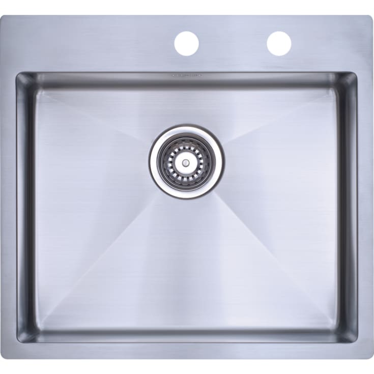 Lavabo Kubus 541 soft kjøkkenvask, 54x50 cm, rustfritt stål