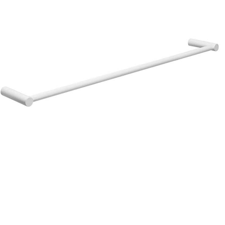 Pressalit håndklestang, 60 cm, matt hvit