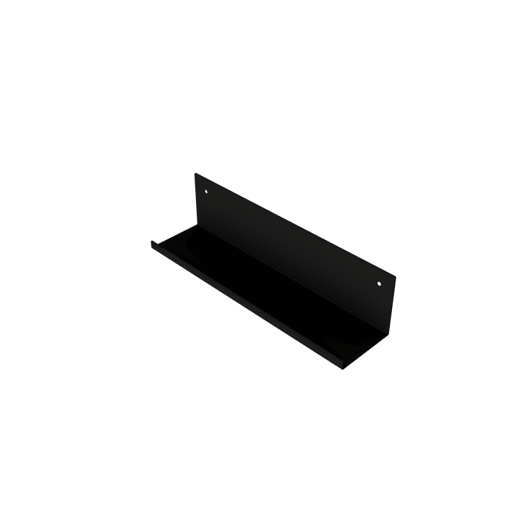 Sanibell Proline hylde, 40x10 cm, mat sort