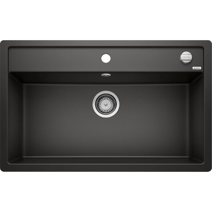 Blanco Dalago 8-F MX diskbänk, 80,5x50 cm, svart