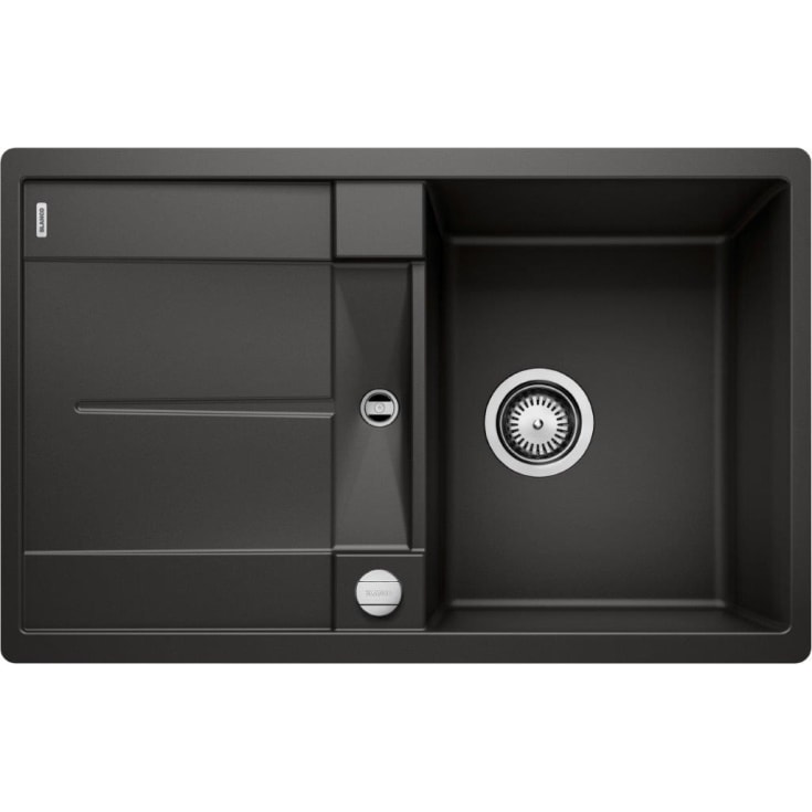 BLANCO METRA 45S-F MX køkkenvask 77x49 cm SILGRANIT® sort