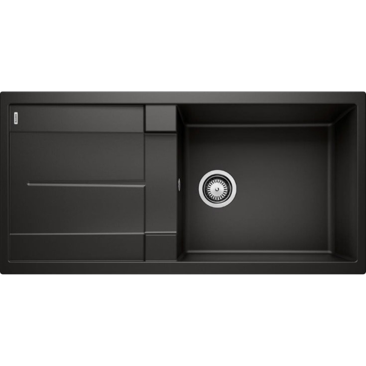 Blanco Metra XL 6 S UX kjøkkenvask, 100x50 cm, sort