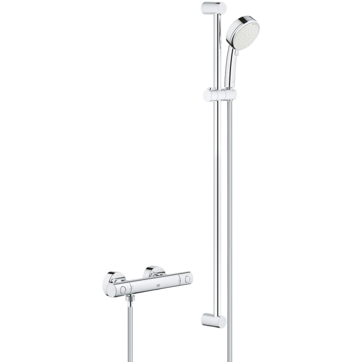 Grohe Grohtherm 800 Cosmopolitan duschset, krom